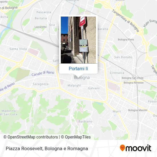 Mappa Piazza Roosevelt