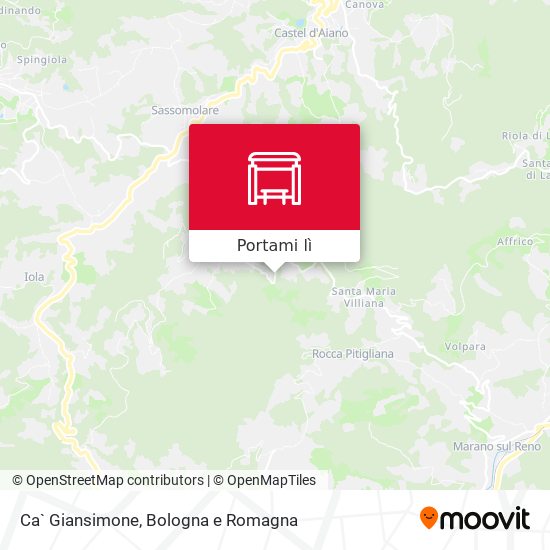 Mappa Ca` Giansimone