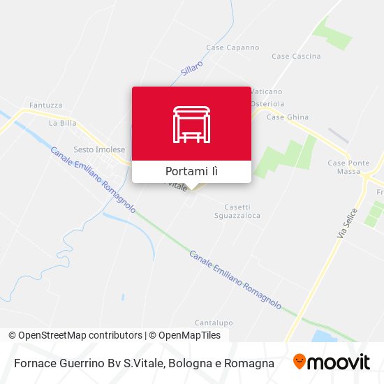 Mappa Fornace Guerrino Bv S.Vitale