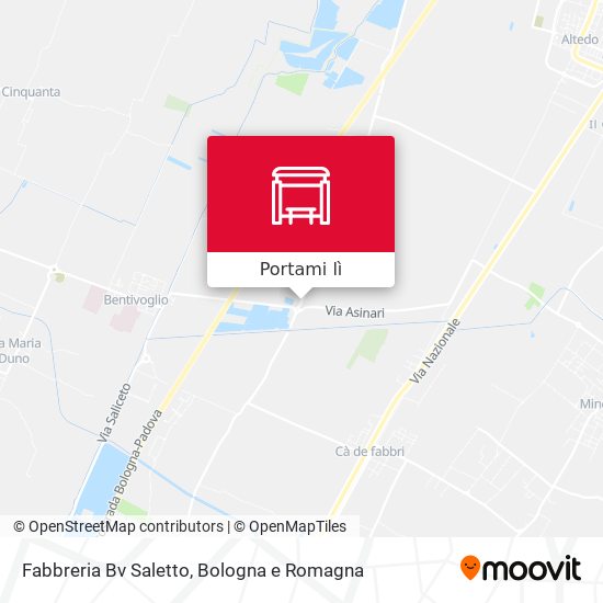 Mappa Fabbreria Bv Saletto