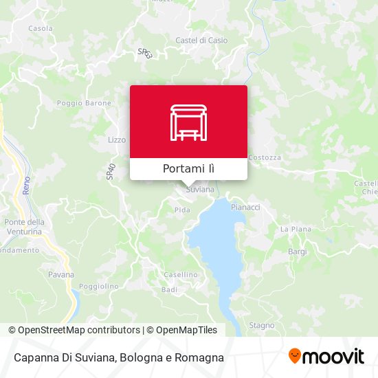 Mappa Capanna Di Suviana