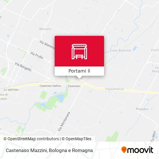 Mappa Castenaso Mazzini