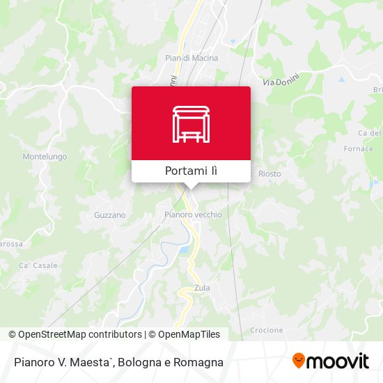 Mappa Pianoro V. Maesta`