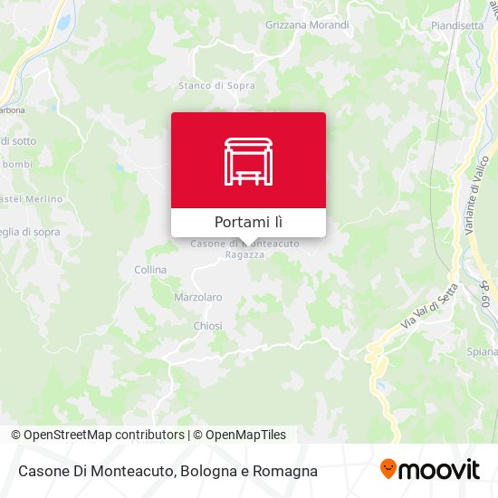 Mappa Casone Di Monteacuto