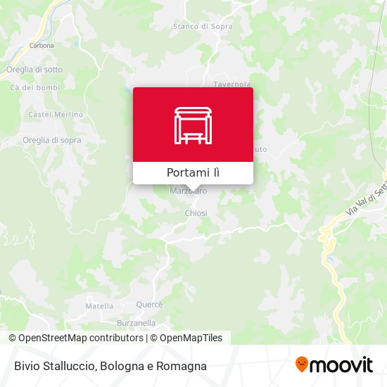 Mappa Bivio Stalluccio
