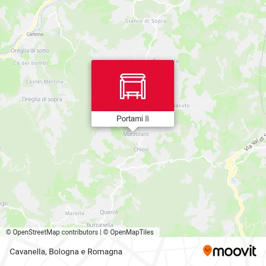 Mappa Cavanella