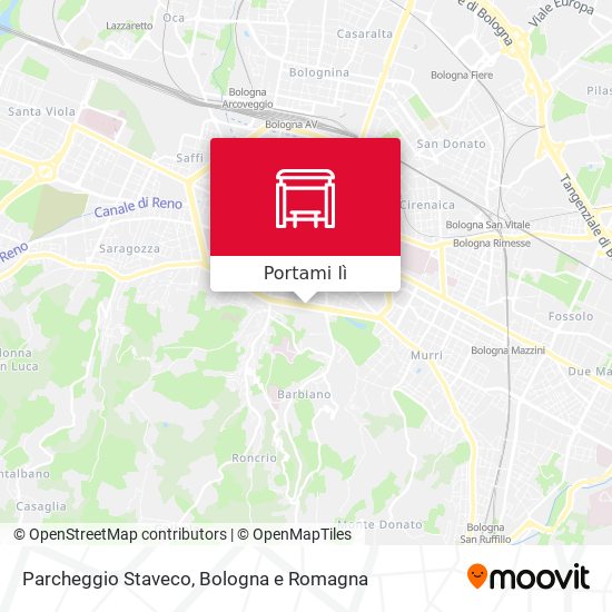 Mappa Parcheggio Staveco