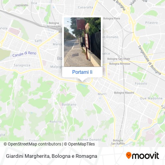Mappa Giardini Margherita