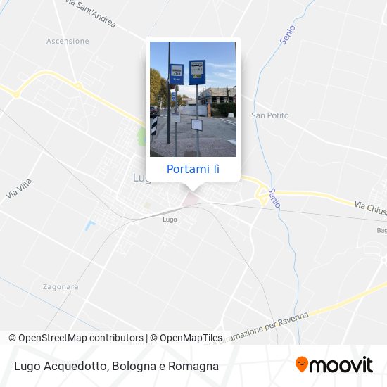Mappa Lugo Acquedotto