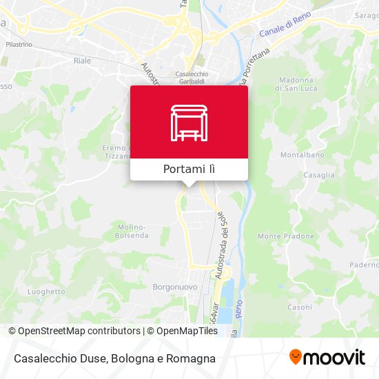 Mappa Casalecchio Duse