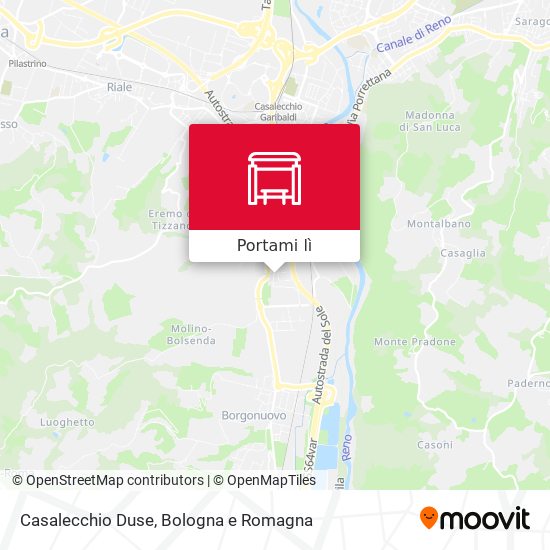 Mappa Casalecchio Duse