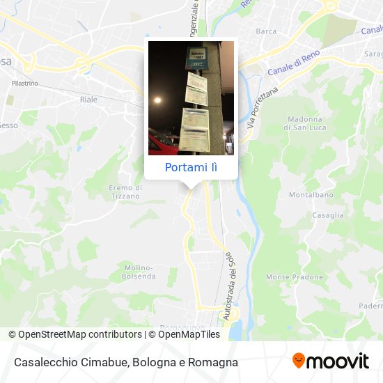 Mappa Casalecchio Cimabue