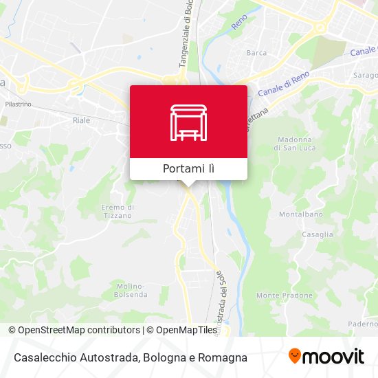 Mappa Casalecchio Autostrada