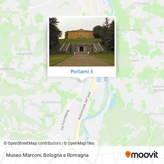 Mappa Museo Marconi