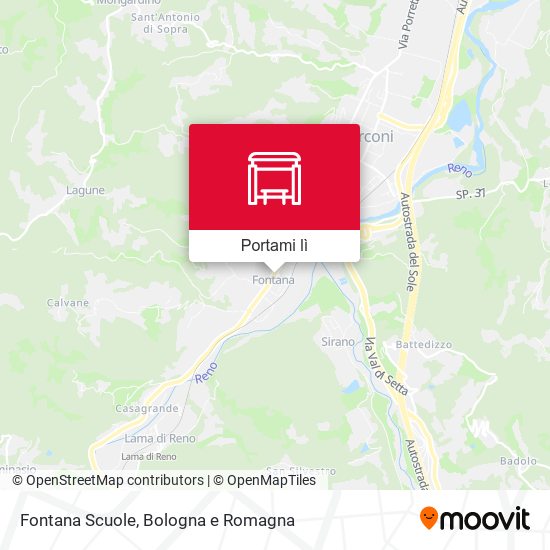 Mappa Fontana Scuole