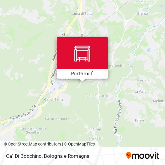 Mappa Ca` Di Bocchino