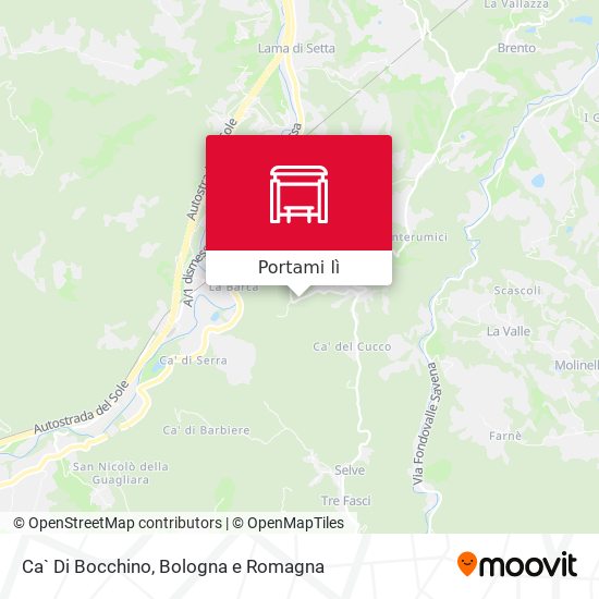 Mappa Ca` Di Bocchino