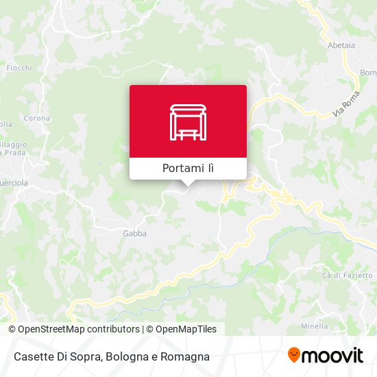 Mappa Casette Di Sopra