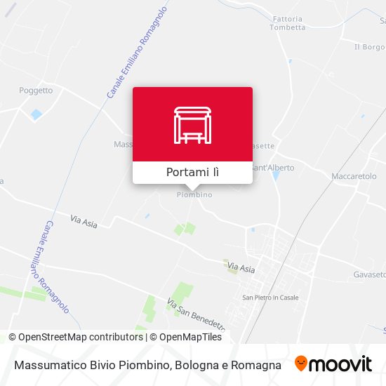 Mappa Massumatico Bivio Piombino