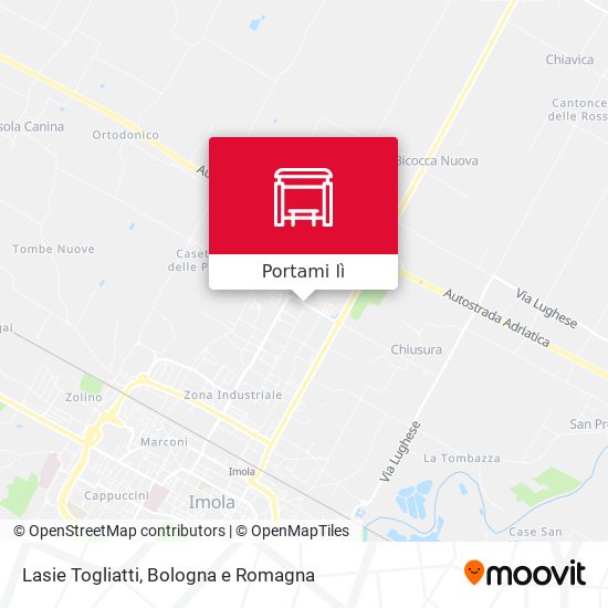 Mappa Lasie Togliatti