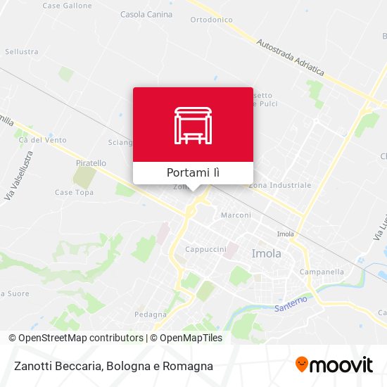 Mappa Zanotti Beccaria