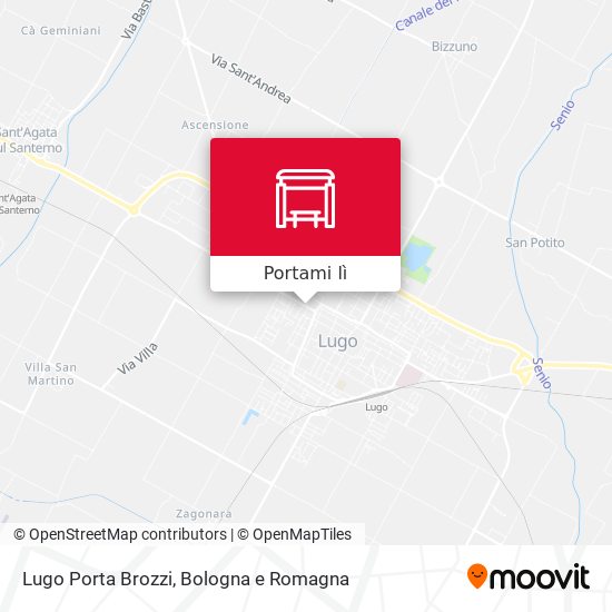 Mappa Lugo Porta Brozzi