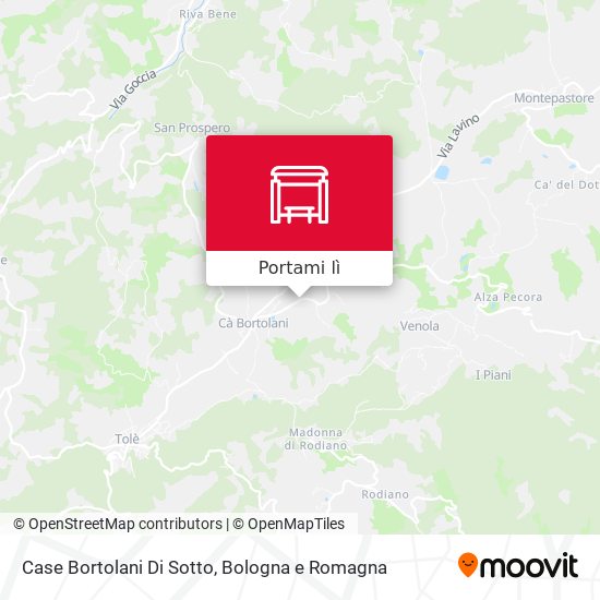 Mappa Case Bortolani Di Sotto