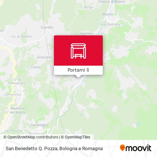 Mappa San Benedetto Q. Pozza