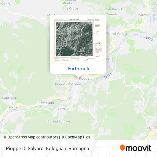 Mappa Pioppe Di Salvaro