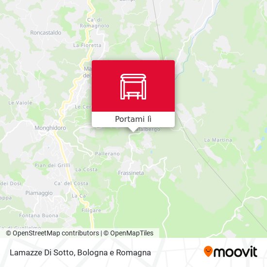 Mappa Lamazze Di Sotto