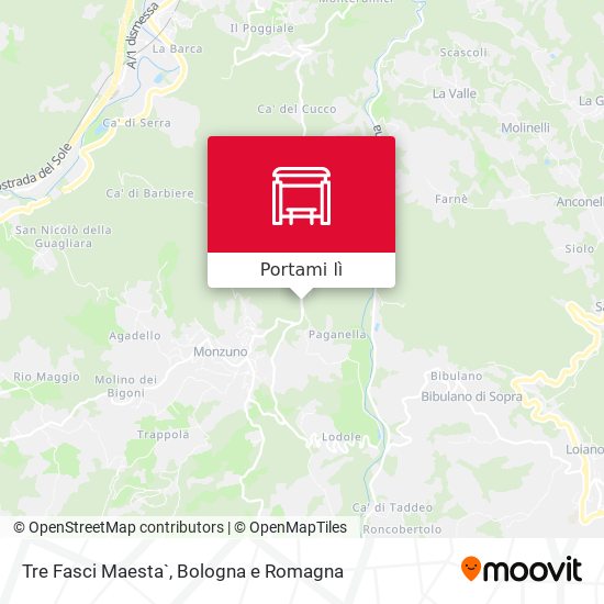 Mappa Tre Fasci Maesta`