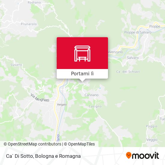 Mappa Ca` Di Sotto