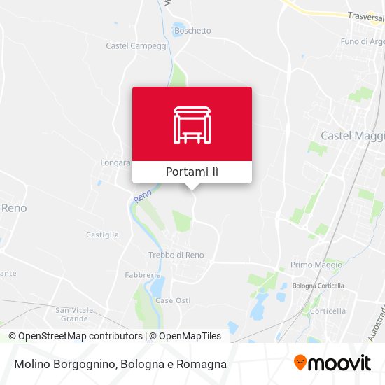 Mappa Molino Borgognino