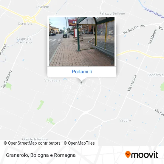 Mappa Granarolo