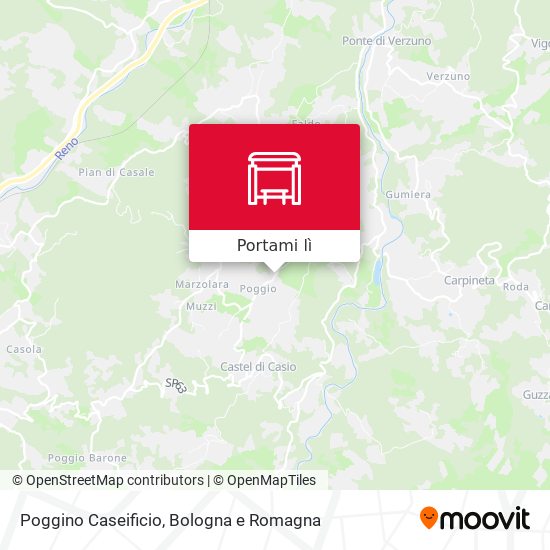 Mappa Poggino Caseificio