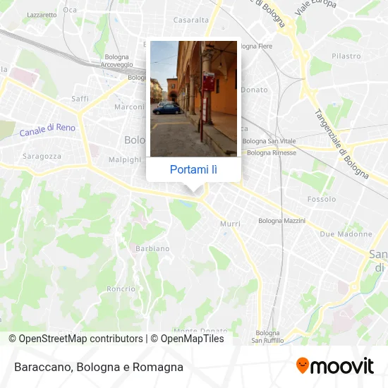 Mappa Baraccano