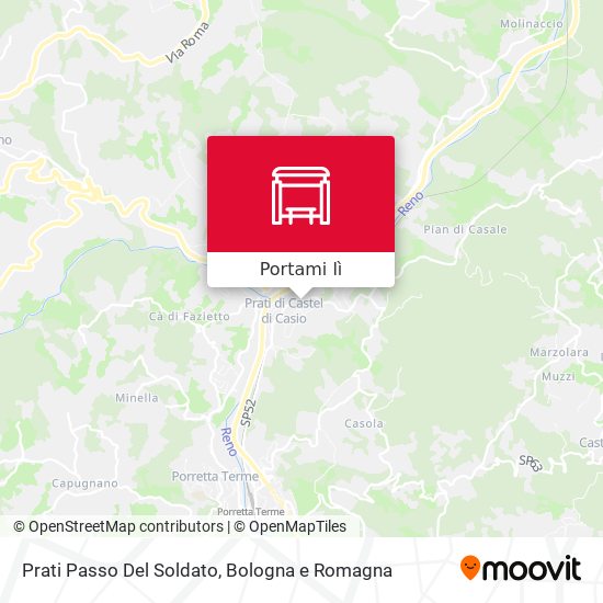 Mappa Prati Passo Del Soldato