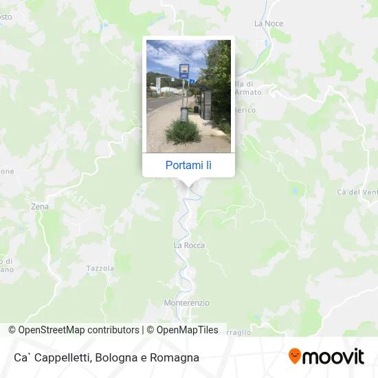 Mappa Ca` Cappelletti