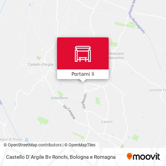 Mappa Castello D`Argile Bv Ronchi