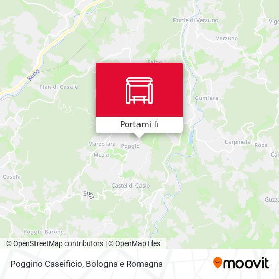 Mappa Poggino Caseificio