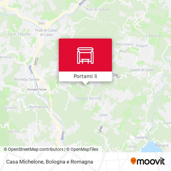 Mappa Casa Michelone