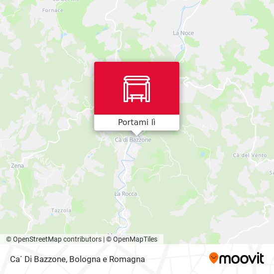 Mappa Ca` Di Bazzone