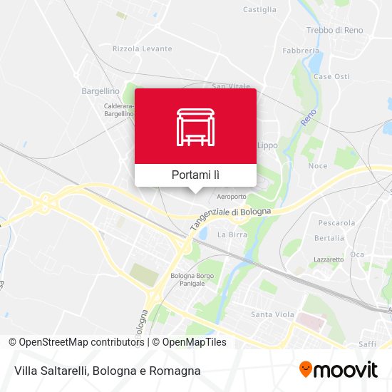 Mappa Villa Saltarelli