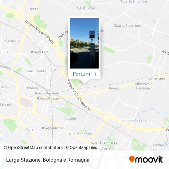 Mappa Larga Stazione