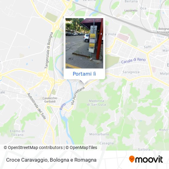 Mappa Croce Caravaggio