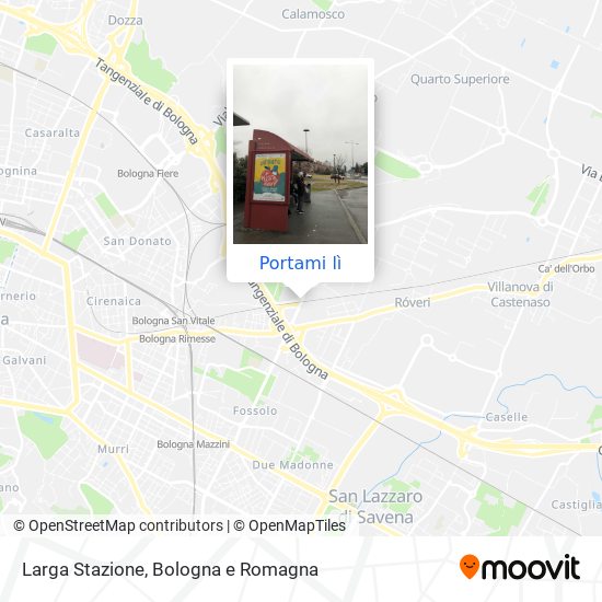 Mappa Larga Stazione