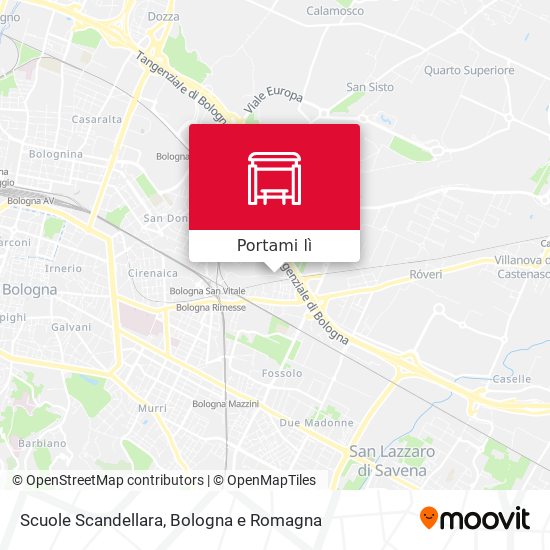 Mappa Scuole Scandellara