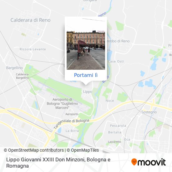 Mappa Lippo Giovanni XXIII Don Minzoni