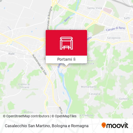 Mappa Casalecchio San Martino