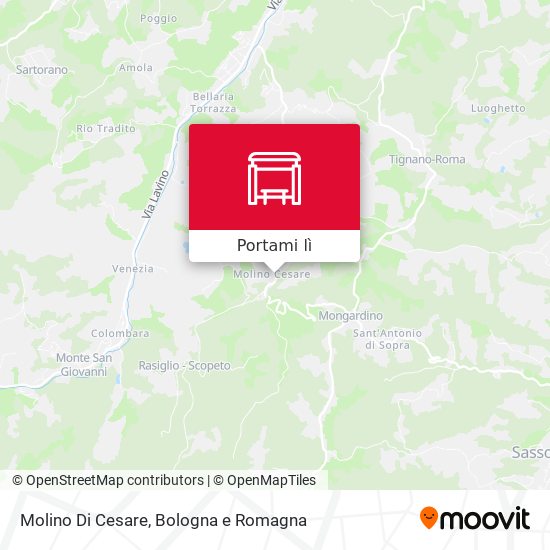 Mappa Molino Di Cesare